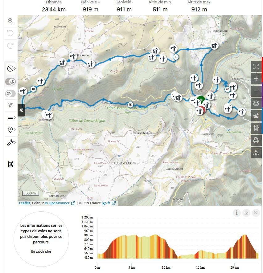 Parcours 23 km v6